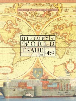 cover image of History of World Trade Since 1450